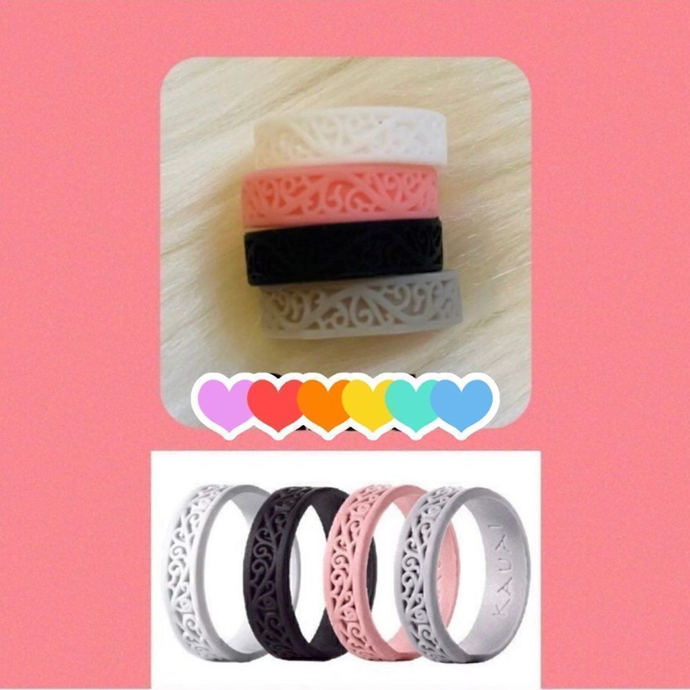 Silicone Wedding Ring for Women